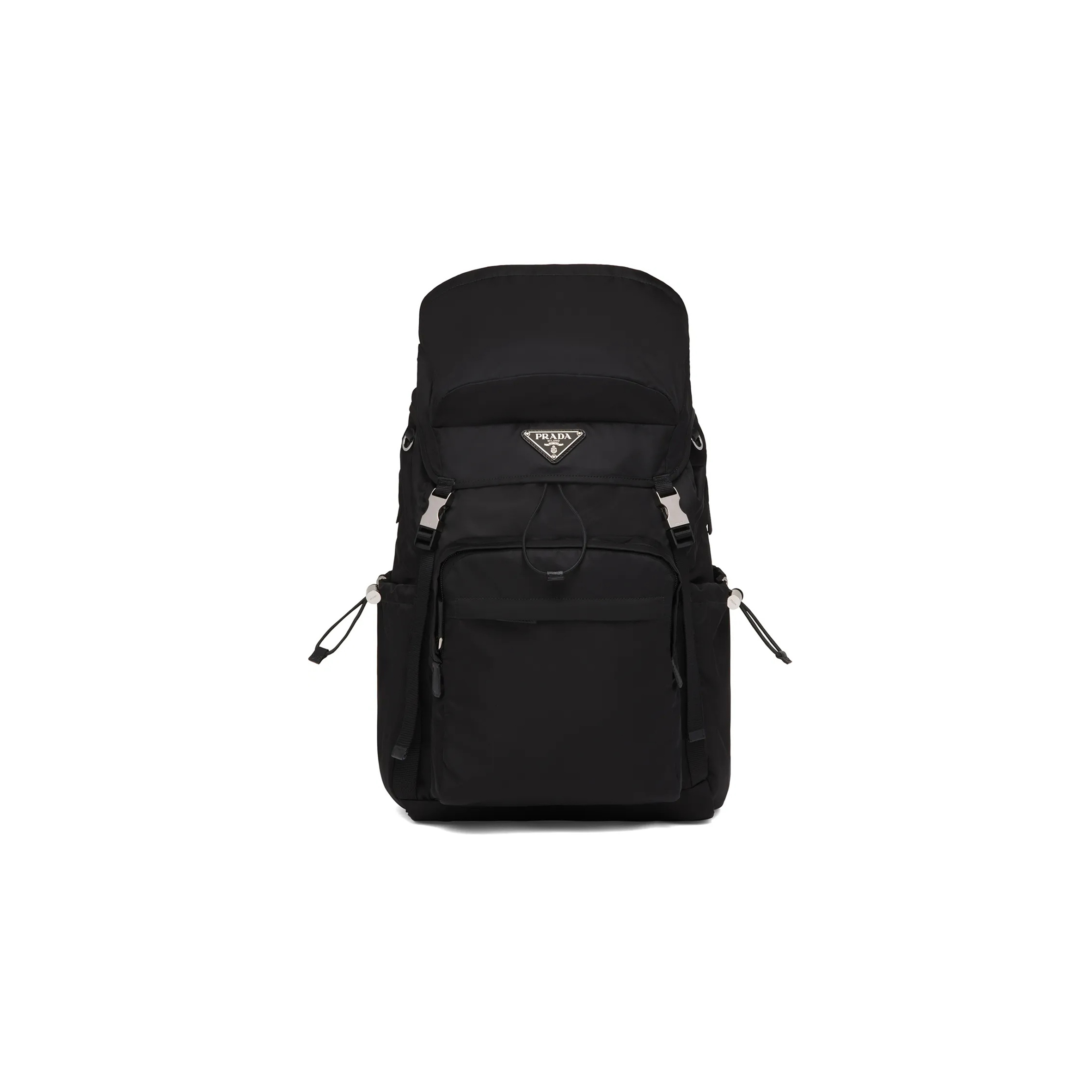 PRADA SPEEDROCK RE-NYLON AND LEATHER BACKPACK 2VZ123 (46*28*22cm) 